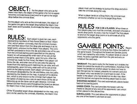 game instructions|The Complete List of Card and Board Game Rules.
